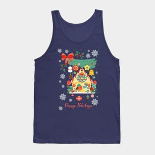 Happy holidays birdy Tank Top